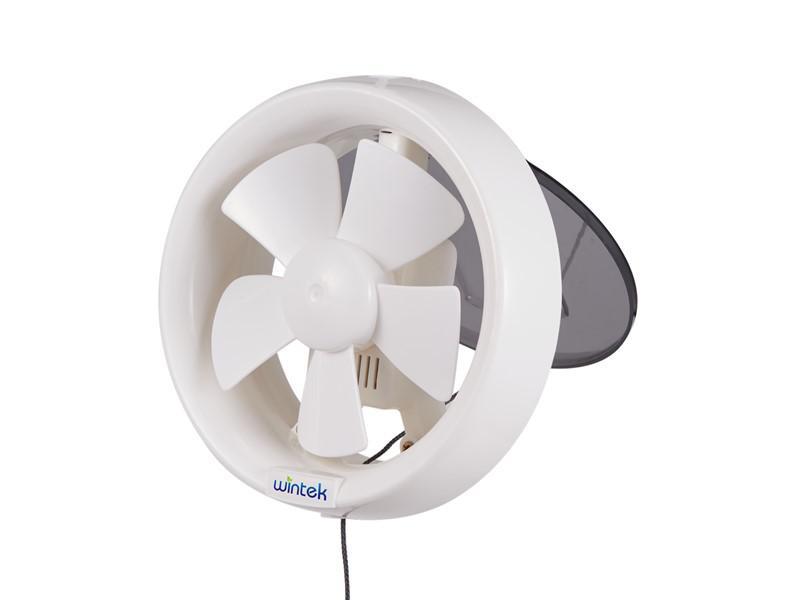 Round 6 inch Window Exhaust Fan with Damper Wintek
