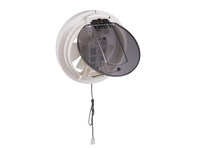 Round 6 inch Window Exhaust Fan with Damper