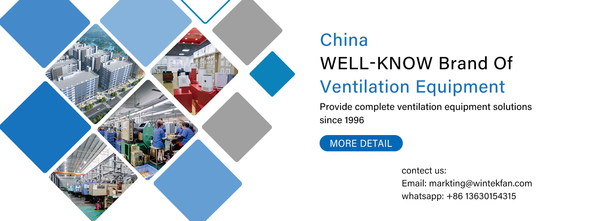 manufactuer of high-quality ventilation equipment